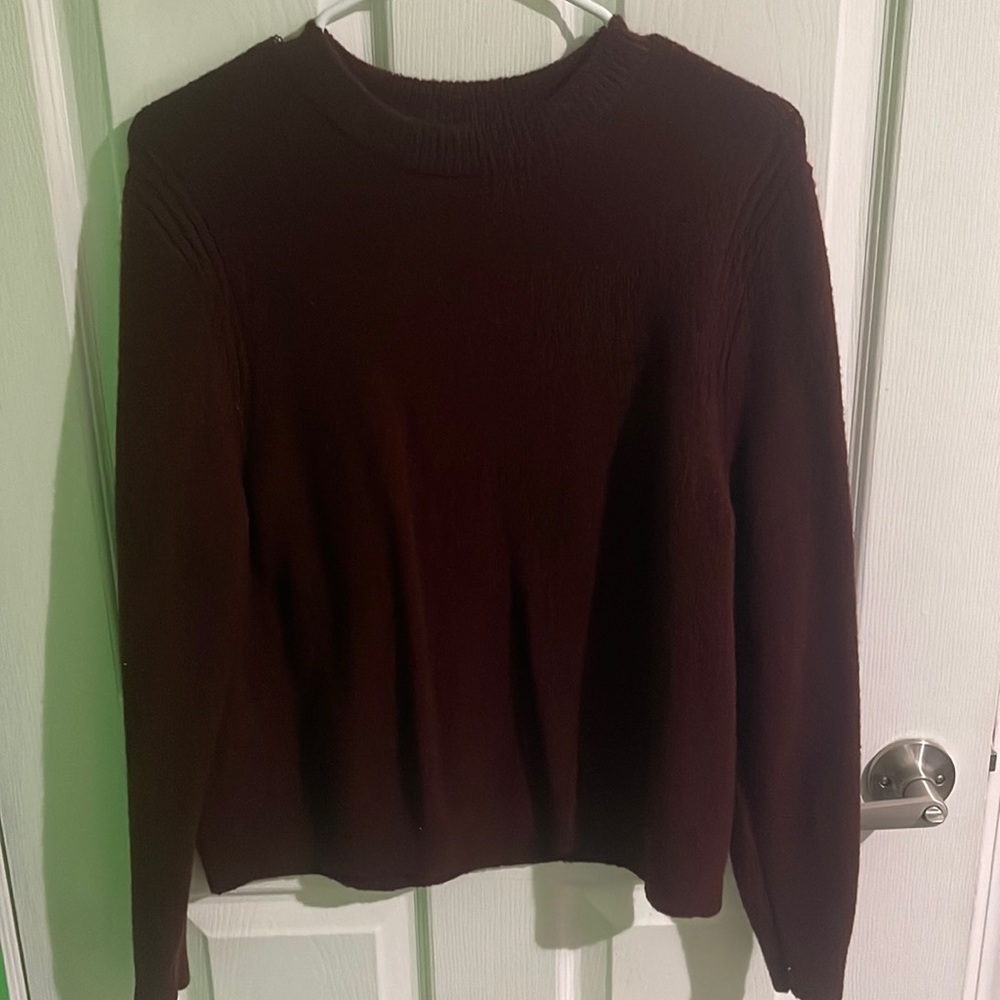 Maroon A New Day Sweater